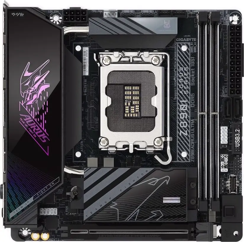 Montaje Placa Base GIGABYTE Z890I AORUS ULTRA Gaming PC Torrejón de Ardoz Montaje Placa Base GIGABYTE Z890I AORUS ULTRA Gaming PC Torrejón de Ardoz